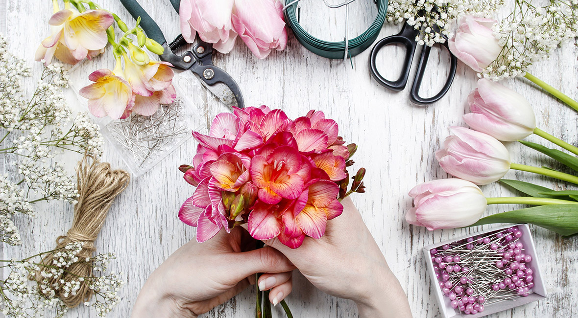 The making of a great Bouquet