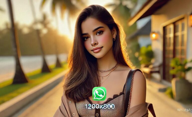 Modern Stylish WhatsApp DP for Girls