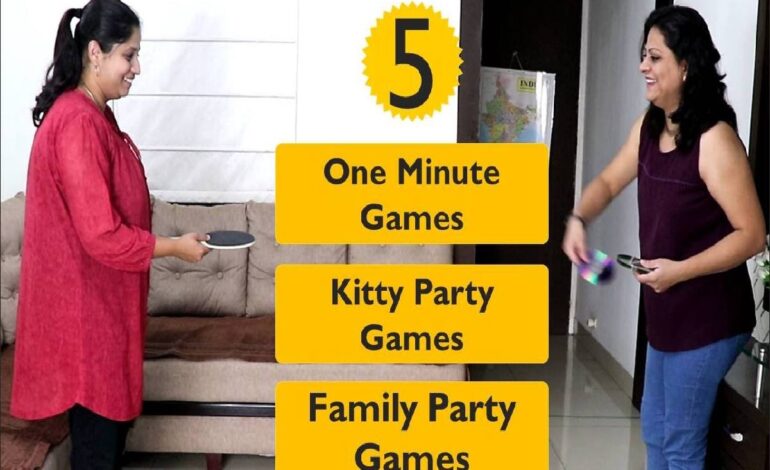 Best 5 Kitty Party Games for Ladies